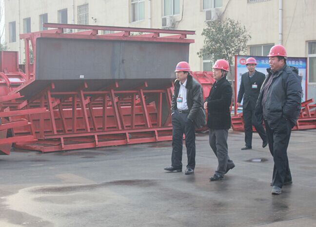 熱情迎接兄弟公司 交流學習共同進步—河南鋼模板