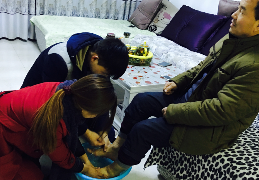 你為父母洗過腳嗎?