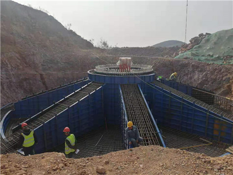 風(fēng)機(jī)鋼模板寶豐工地現(xiàn)場圖片