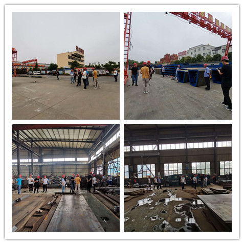 歡迎高速業(yè)主帶領(lǐng)考察團(tuán)到偉志模板參觀考察