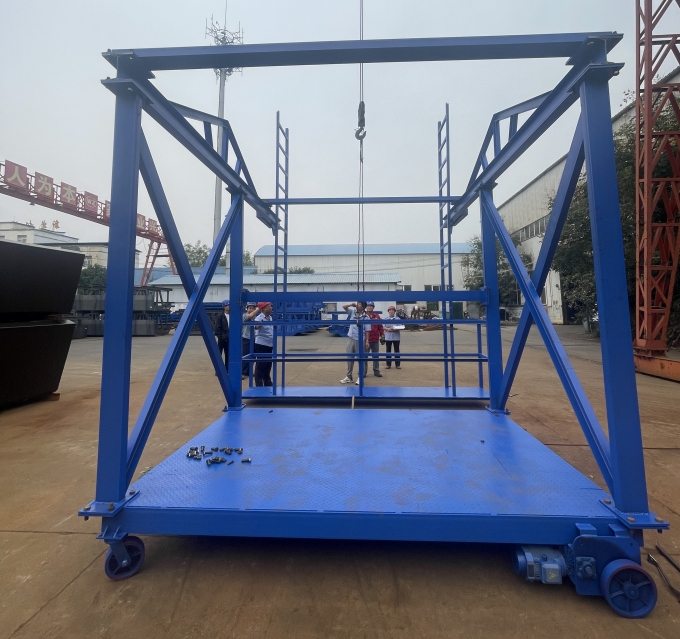 護欄移動臺車鋼模板的維護有哪些注意事項?